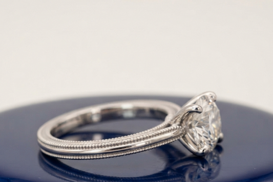 ROUND SOLITAIRE ENGAGEMENT RING