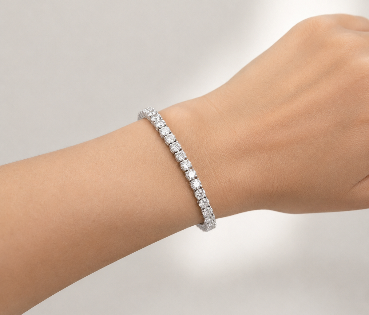 OVAL DIAMOND TENNIS BRACELET