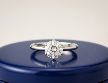 ROUND SOLITAIRE ENGAGEMENT RING