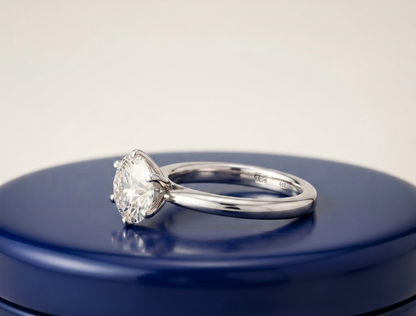 ROUND SOLITAIRE ENGAGEMENT RING