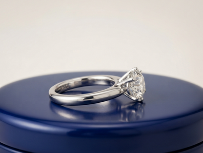 ROUND SOLITAIRE ENGAGEMENT RING
