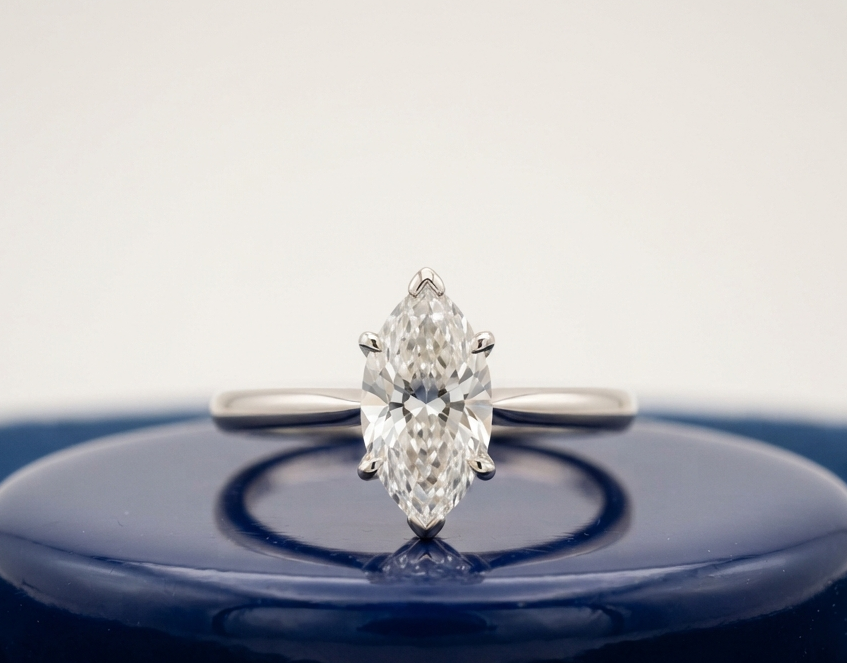 MARQUISE SOLITAIRE ENGAGEMENT RING