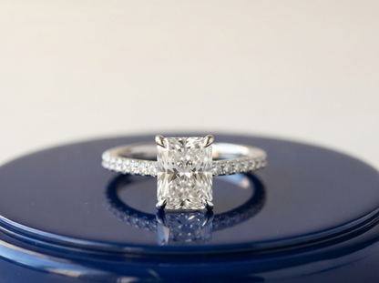 RADIANT SOLITAIRE ENGAGEMENT RING