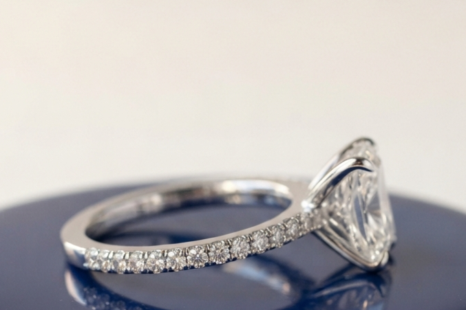 RADIANT SOLITAIRE ENGAGEMENT RING