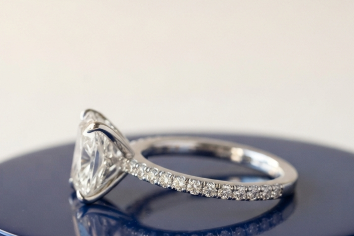 RADIANT SOLITAIRE ENGAGEMENT RING