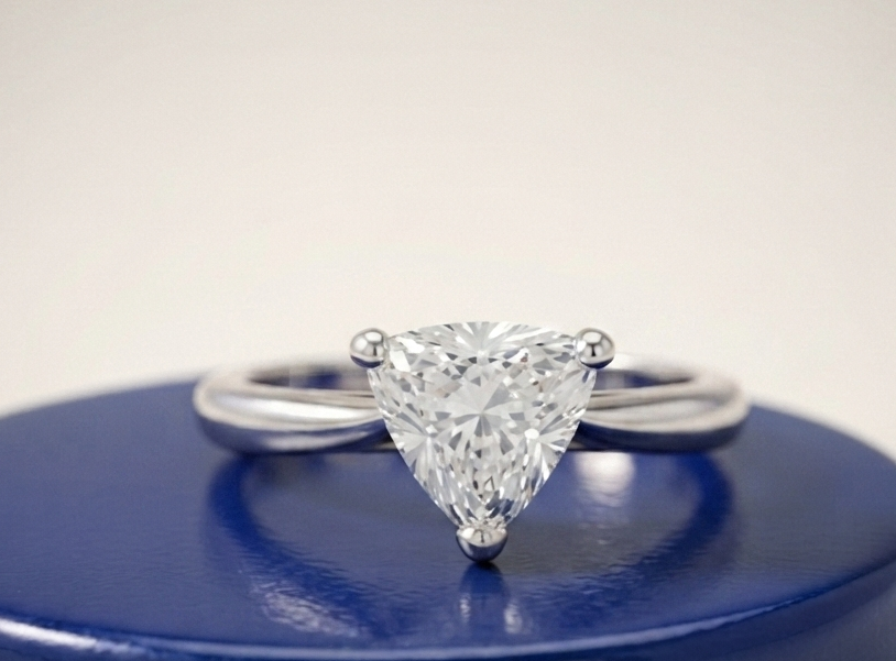 TRILLION SOLITAIRE ENGAGEMENT RING