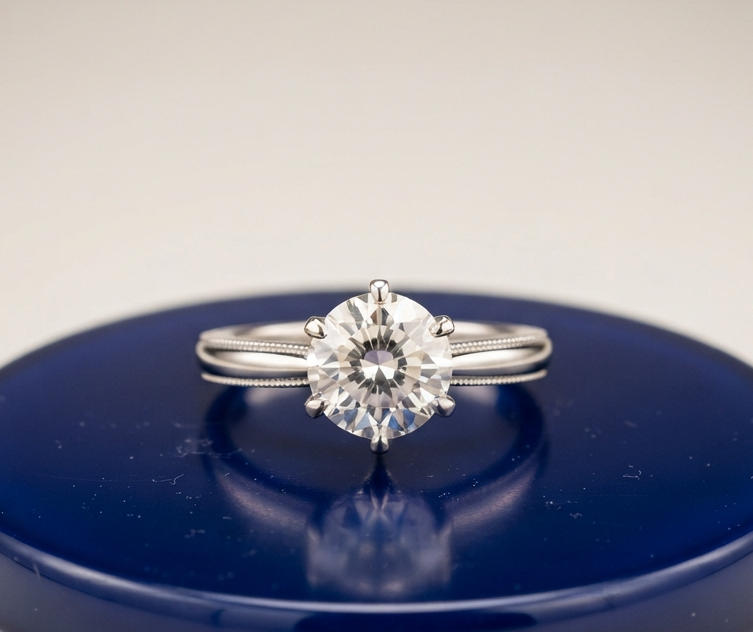 SOLITAIRE ROUND ENGAGEMENT RING