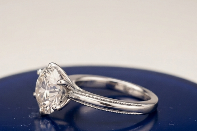 SOLITAIRE ROUND ENGAGEMENT RING