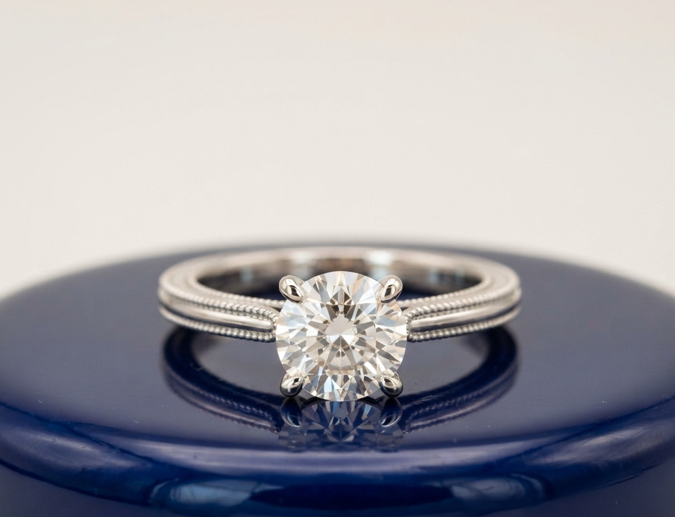 ROUND SOLITAIRE ENGAGEMENT RING
