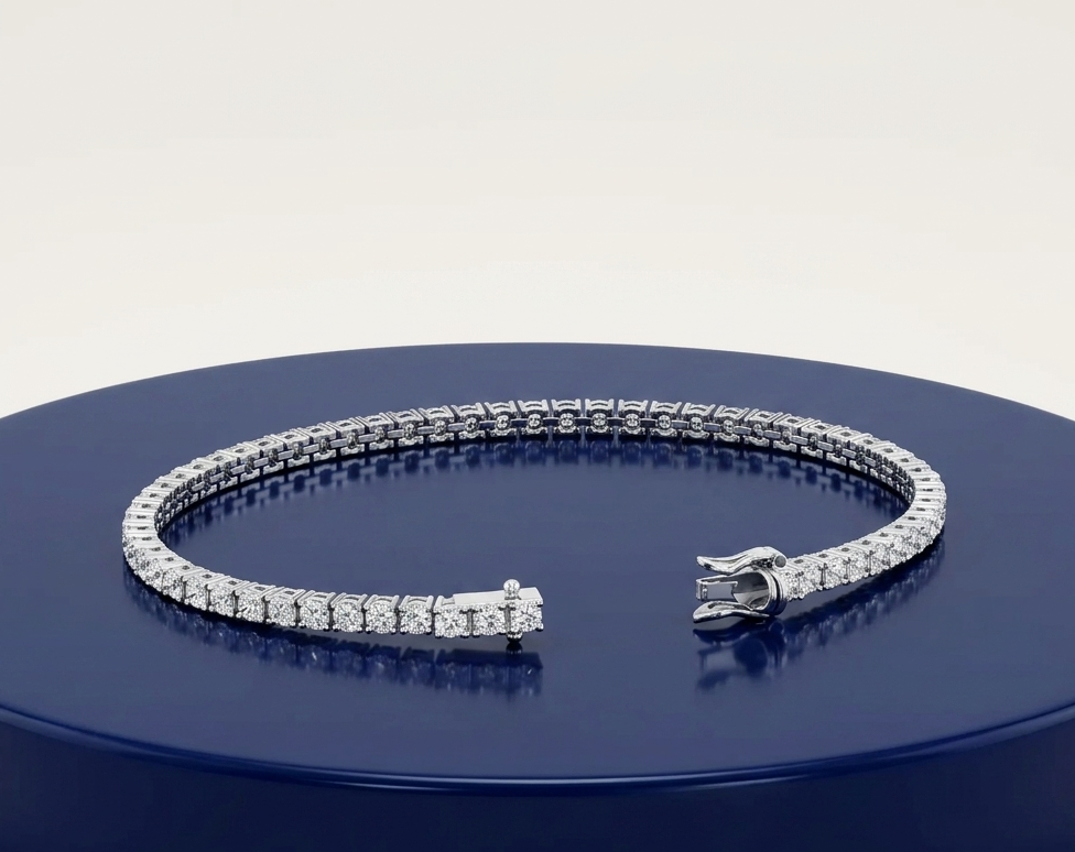 ROUND DIAMOND TENNIS BRACELET
