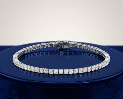 ROUND DIAMOND TENNIS BRACELET